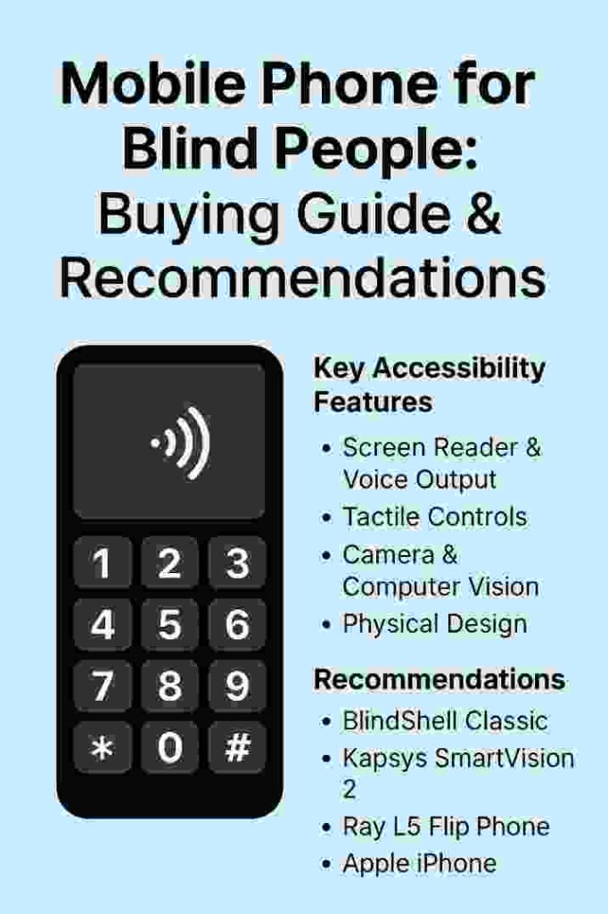 mobile phone for blind