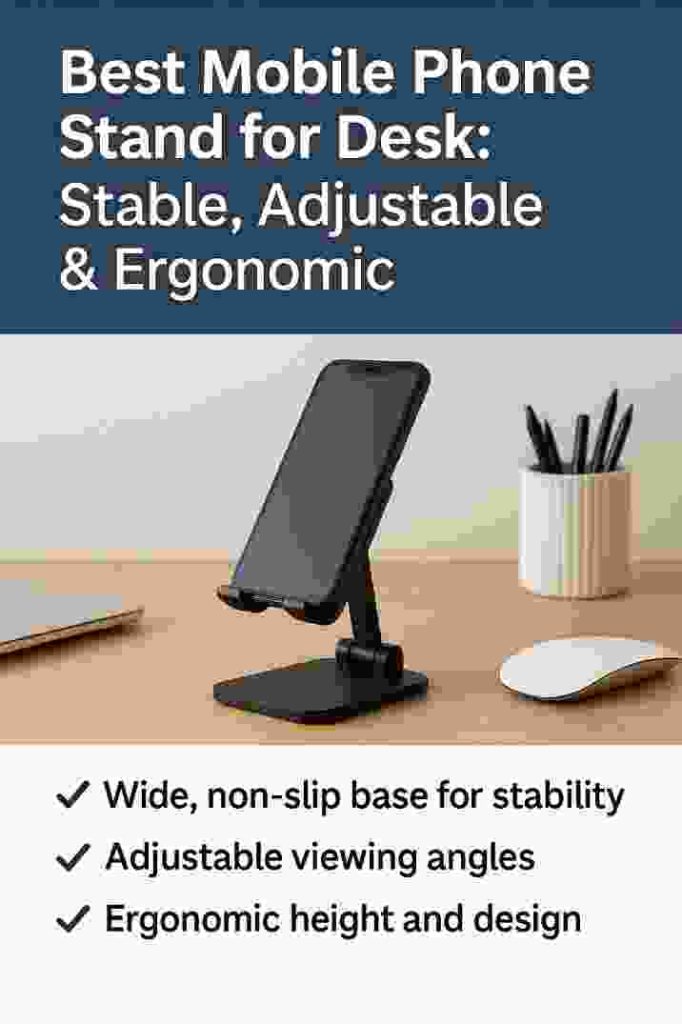 mobile phone stand for desk